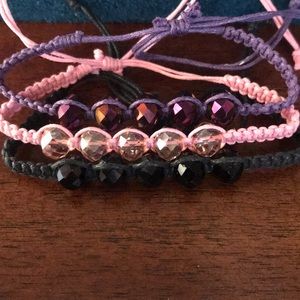 Adjustable bracelets